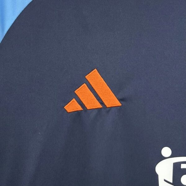 Hamburger SV 2024-25 Navy Blue and Sky Blue Pre-Match Training Jersey - Image 3