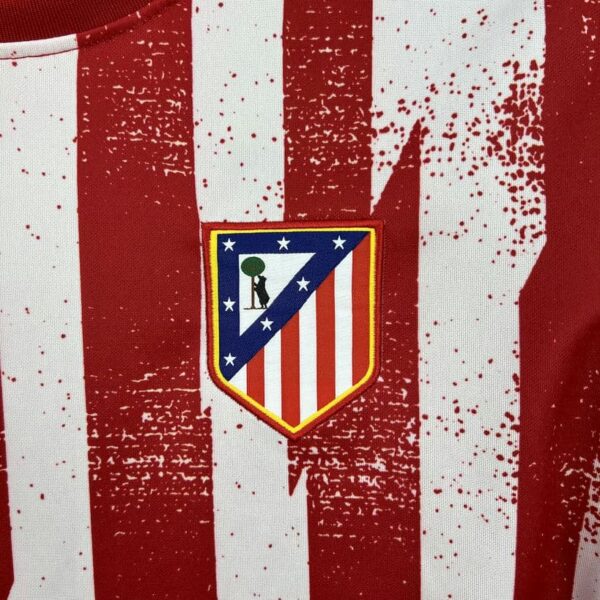 Atletico Madrid 2025-26 Red and White Pre-Match Training Jersey - Image 3