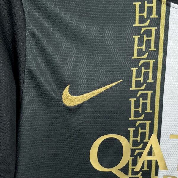 Paris Saint-Germain 2025-26 Black and Gold Special Edition Jersey - Image 3