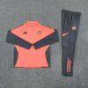 Bayern Munich 2025-26 Orange Half Zip Long Sleeve Training Kit - Image 3
