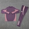 Arsenal 2024-25 Purple Half Zip Long Sleeve Training Kit - Image 4
