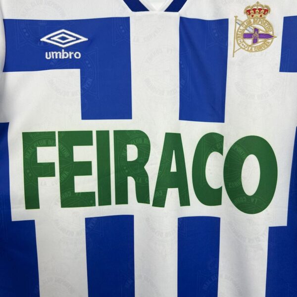 Deportivo La Coruna 1994-95 Home Retro Jersey - Image 4