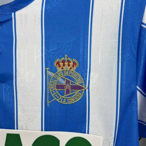 Deportivo La Coruna 1997-98 Home Retro Jersey - Image 4