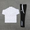 Real Madrid 2024-25 White Grey (Camo Edition) Half Zip Long Sleeve Training Kit - Image 4