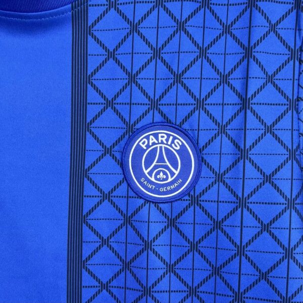 Paris Saint-Germain 2025-26 Blue Pre-Match Training Jersey - Image 4