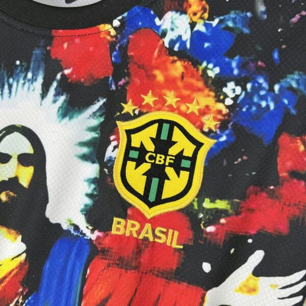 Brazil 2025-26 Jesus Special Edition Colorful Jersey - Image 4