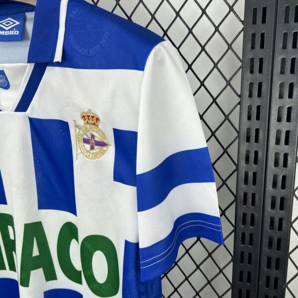 Deportivo La Coruna 1994-95 Home Retro Jersey - Image 5