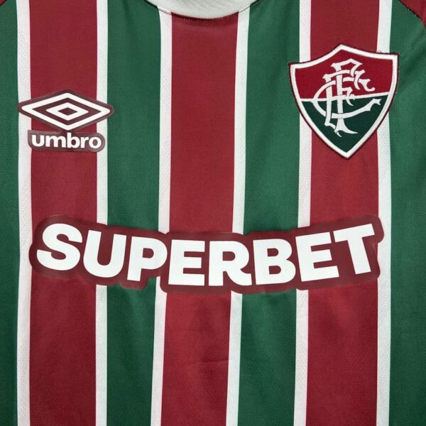 Fluminense 2025-26 Home Long Sleeves Jersey Fan Version - Image 5