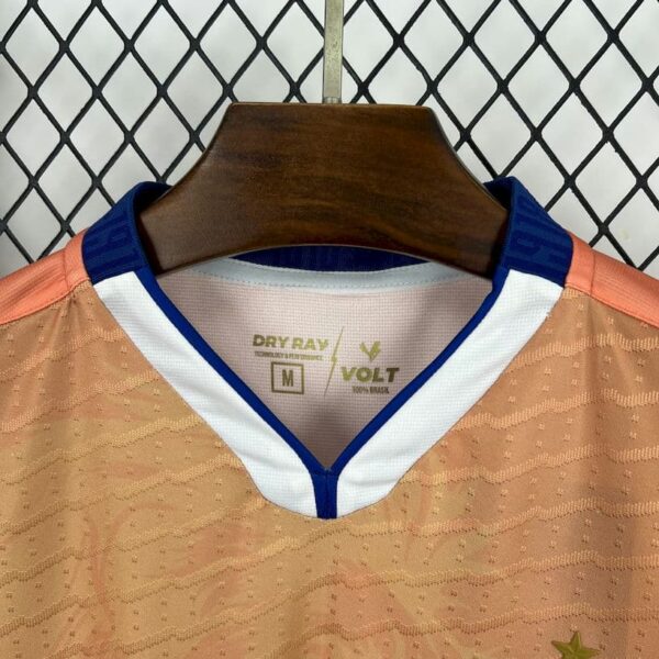 Fortaleza FC 2025-26 Orange Goalkeeper Jersey - Image 5