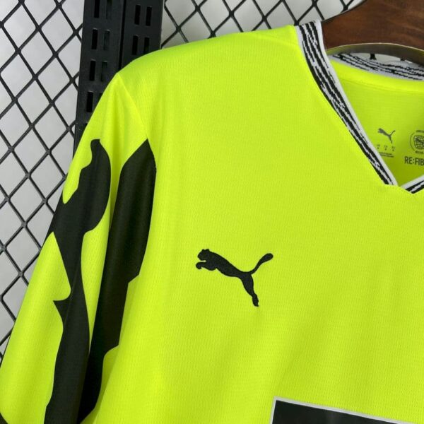 Borussia Dortmund 2025-26 Neon Yellow Goalkeeper Long Sleeves Special Edition Jersey - Image 5