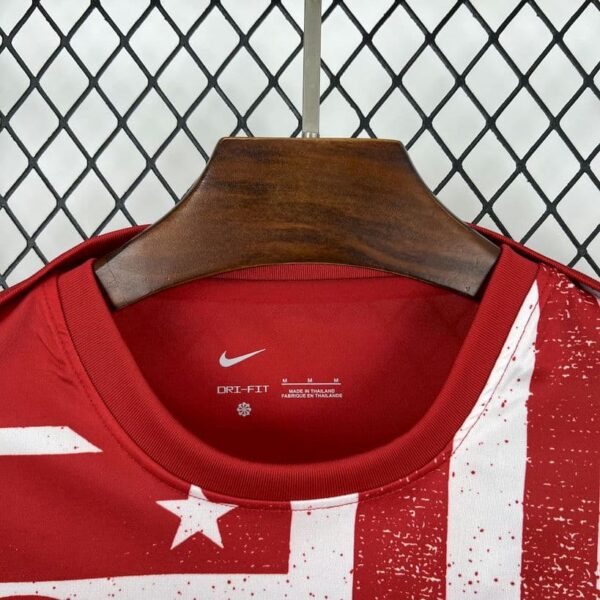 Atletico Madrid 2025-26 Red and White Pre-Match Training Jersey - Image 5