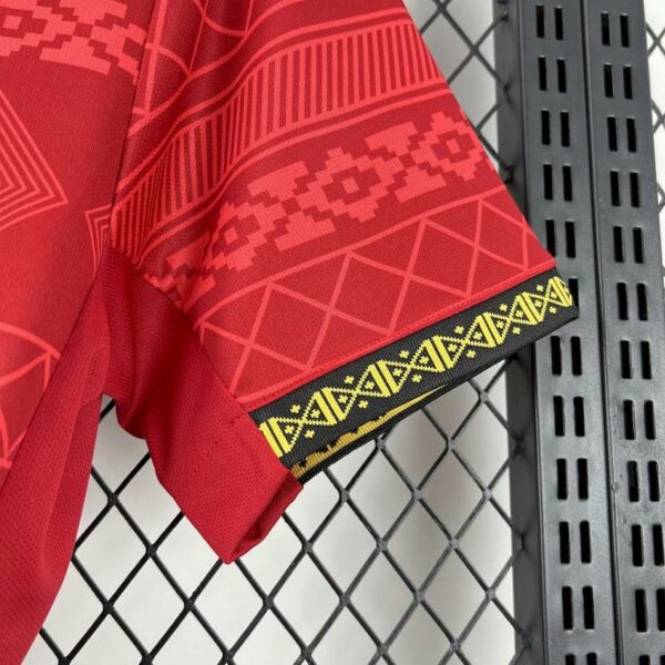Brazil 2025-26 Jordan Red Diamond Pattern Special Edition Jersey - Image 5