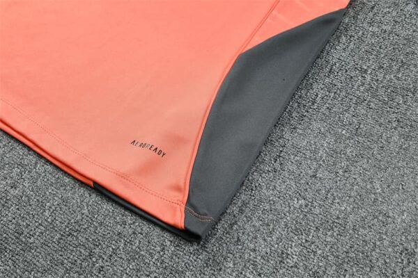Bayern Munich 2025-26 Orange Half Zip Long Sleeve Training Kit - Image 5