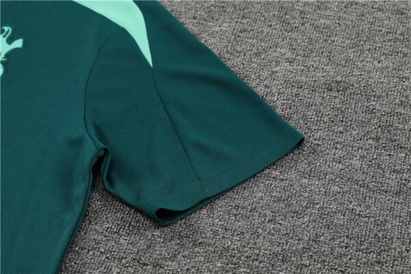 Tottenham Hotspur 2024-25 Dark Green Short Sleeve Training Kit - Image 6
