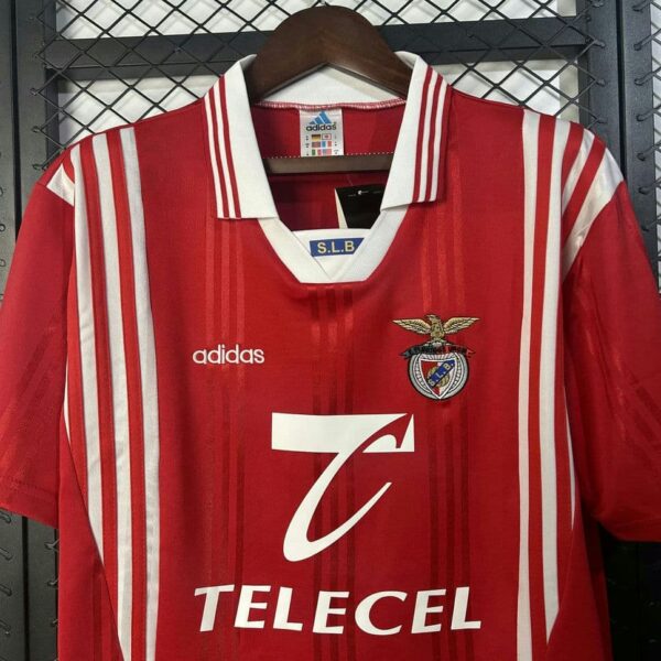 Benfica 1997-98 Home Retro Jersey - Image 6