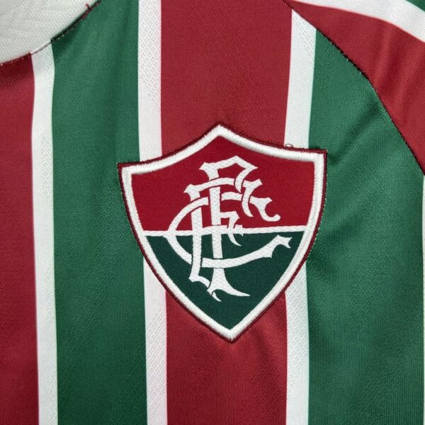 Fluminense 2025-26 Home Long Sleeves Jersey Fan Version - Image 6