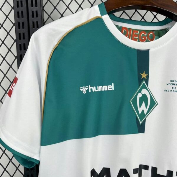 SV Werder Bremen 2025-26 Hummel Obrigado Diego Special Edition Jersey - Image 6
