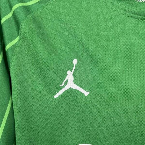 Paris Saint-Germain 2025-26 Green Goalkeeper Long Sleeves Jersey - Image 6
