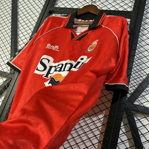 RCD Mallorca 1996-97 Red Retro Jersey - Image 7
