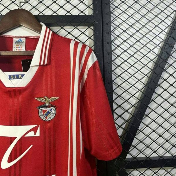 Benfica 1997-98 Home Retro Jersey - Image 7
