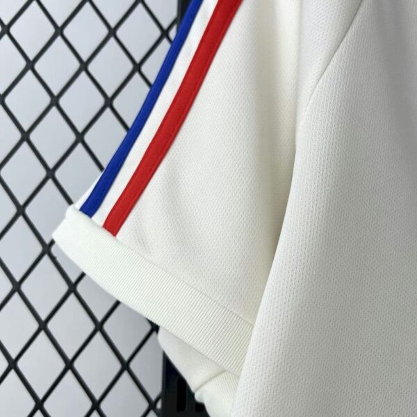 Olympique Lyonnais 2025-26 White Anniversary Edition Jersey - Image 7