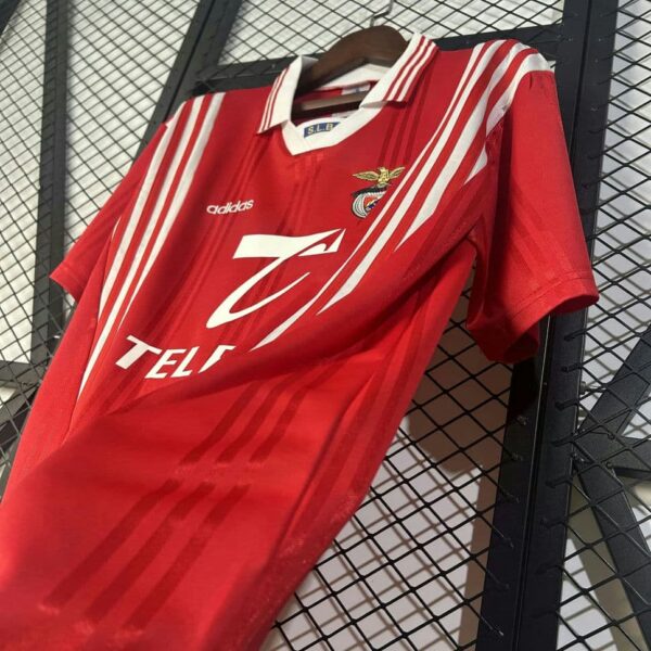 Benfica 1997-98 Home Retro Jersey - Image 8
