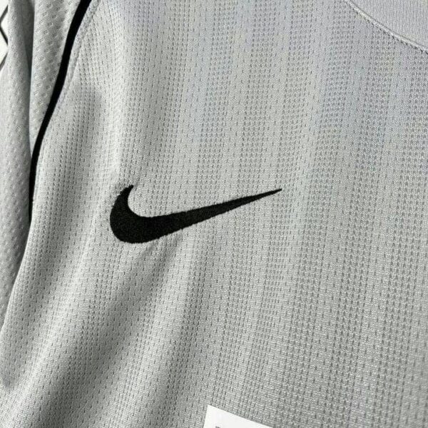Manchester United 2007-08 Grey Goalkeeper Retro Jersey - Image 8