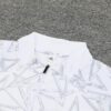 Real Madrid 2024-25 White Grey (Camo Edition) Half Zip Long Sleeve Training Kit - Image 8