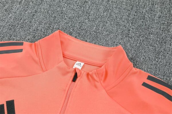 Bayern Munich 2025-26 Orange Half Zip Long Sleeve Training Kit - Image 8